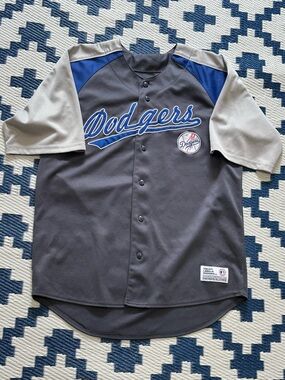 Los Angeles Dodgers Baseball Jersey Dynasty Mens Size L
